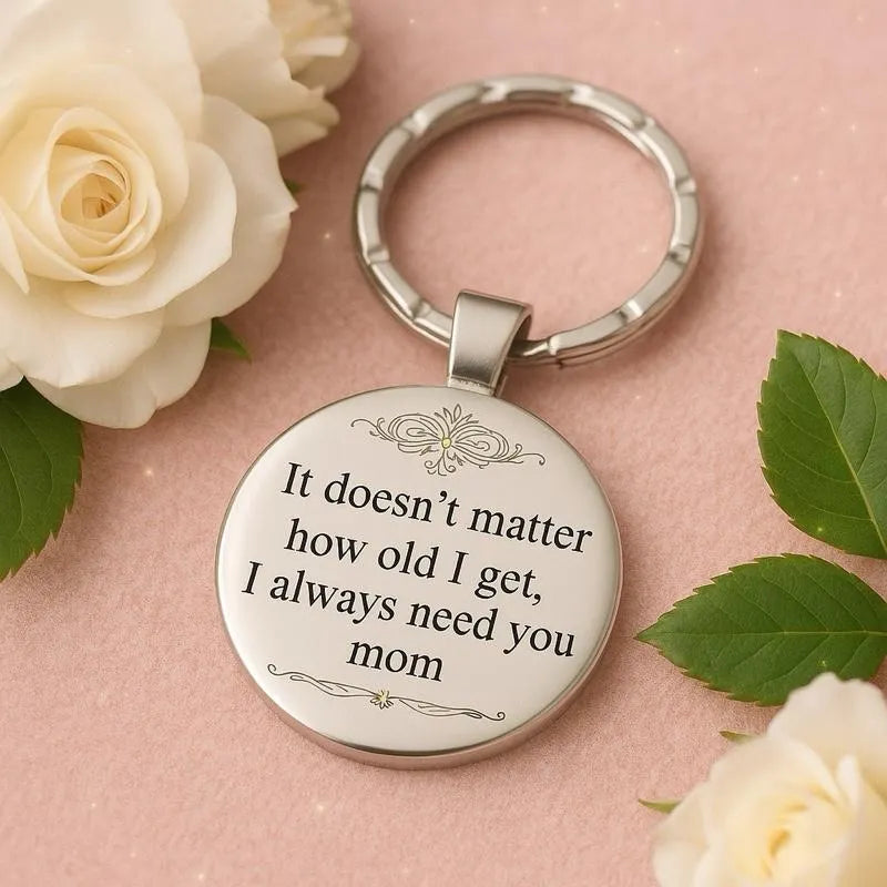 🔥Last Day 50% OFF -🎁“I Need You Mom” Keychain or Necklace