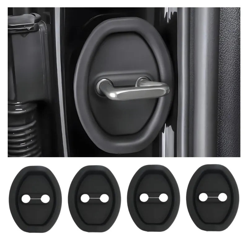 Eptchn Universal Silicone Car Door Covers Protector (4 PACK)