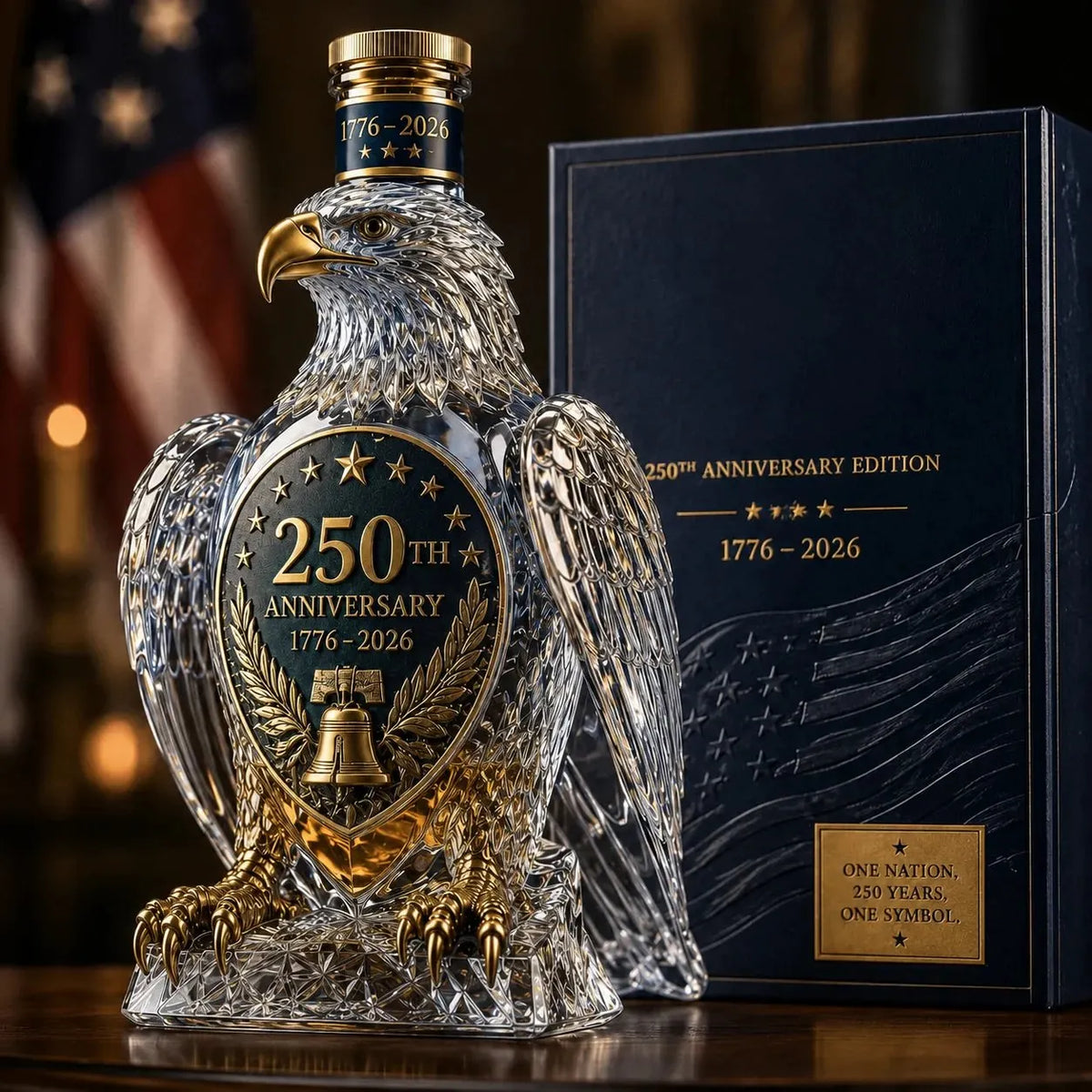 🔥 Flash Sale-49% Off 🦅250th Anniversary Commemorative Bottle🔥Buy 2 Get Free Shipment!!🔥