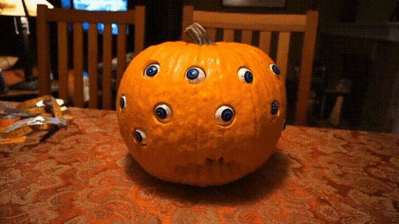 Scary Halloween Pumpkin