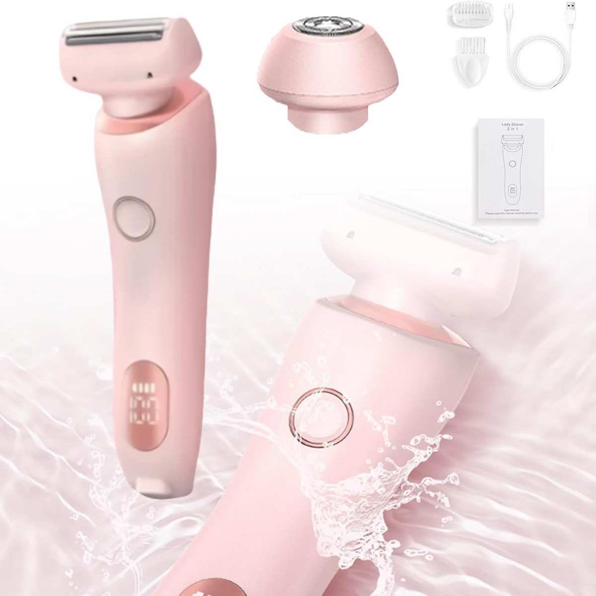 2 in 1 Electric Shaver Shaver for Women