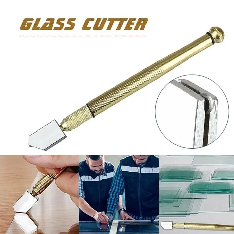 🔥HOT SALE🔥Premium Carbide Glass Cutter | Clean & Precise Glass Cutting Tool