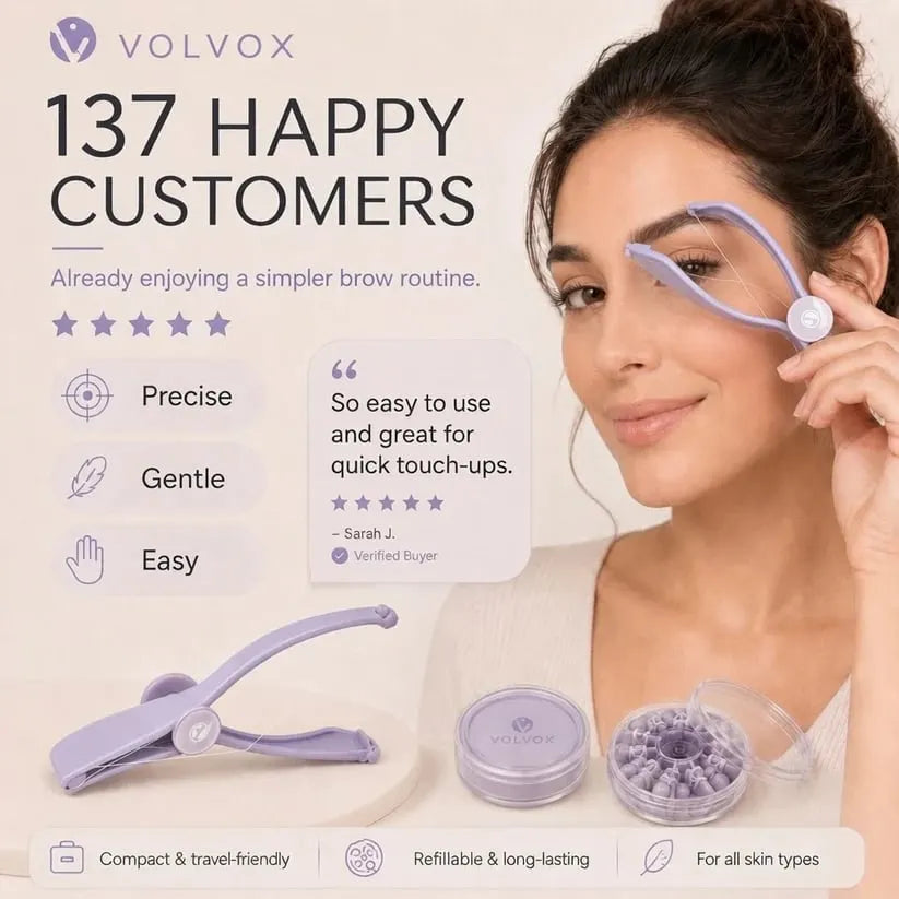 🪞Precision Brow Threader – Easy At-Home Eyebrow Shaping✨
