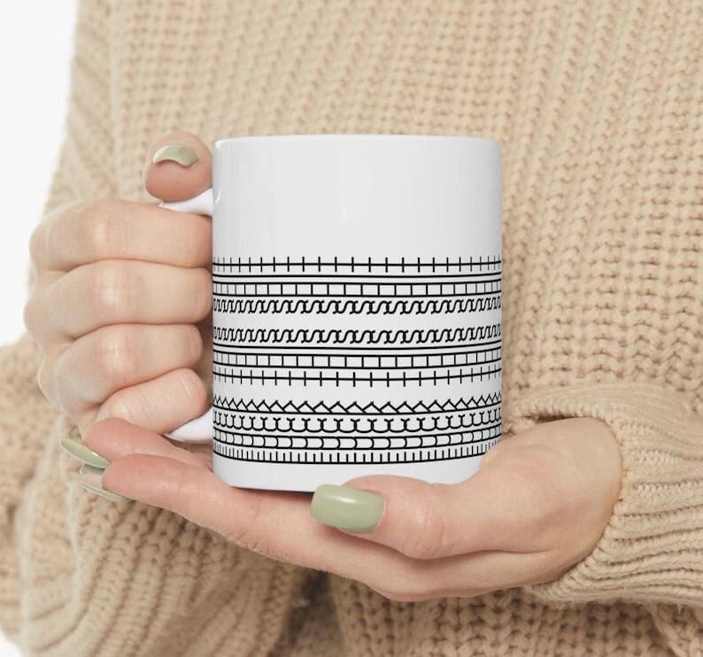 Fuck This Shit Mug, Hidden Message Funny Ceramic Coffee Mugs