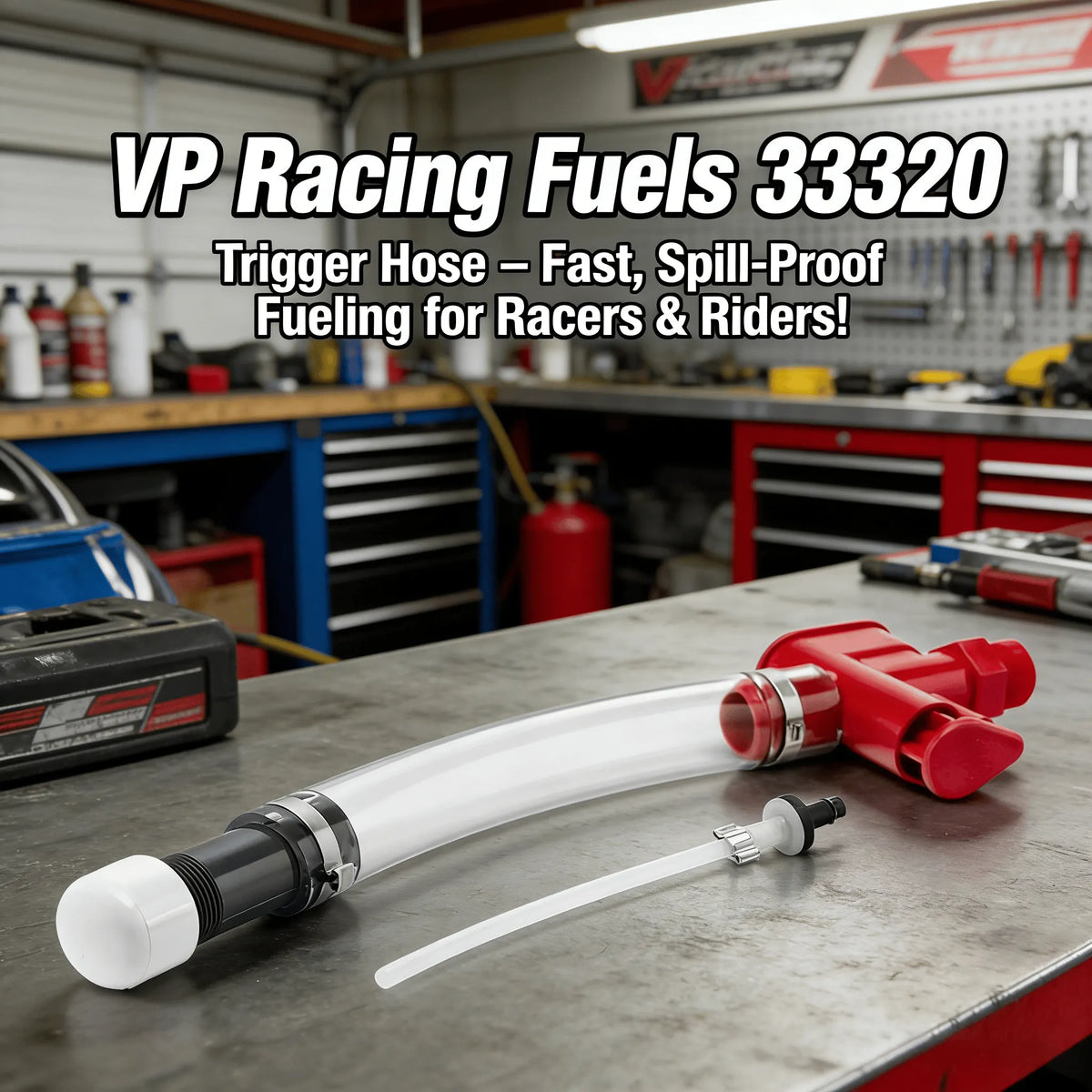 š„HOT SALEš„VP Racing Fuels 33320 Trigger Hose ā Fast, Spill-Proof Fueling for Racers & Riders!