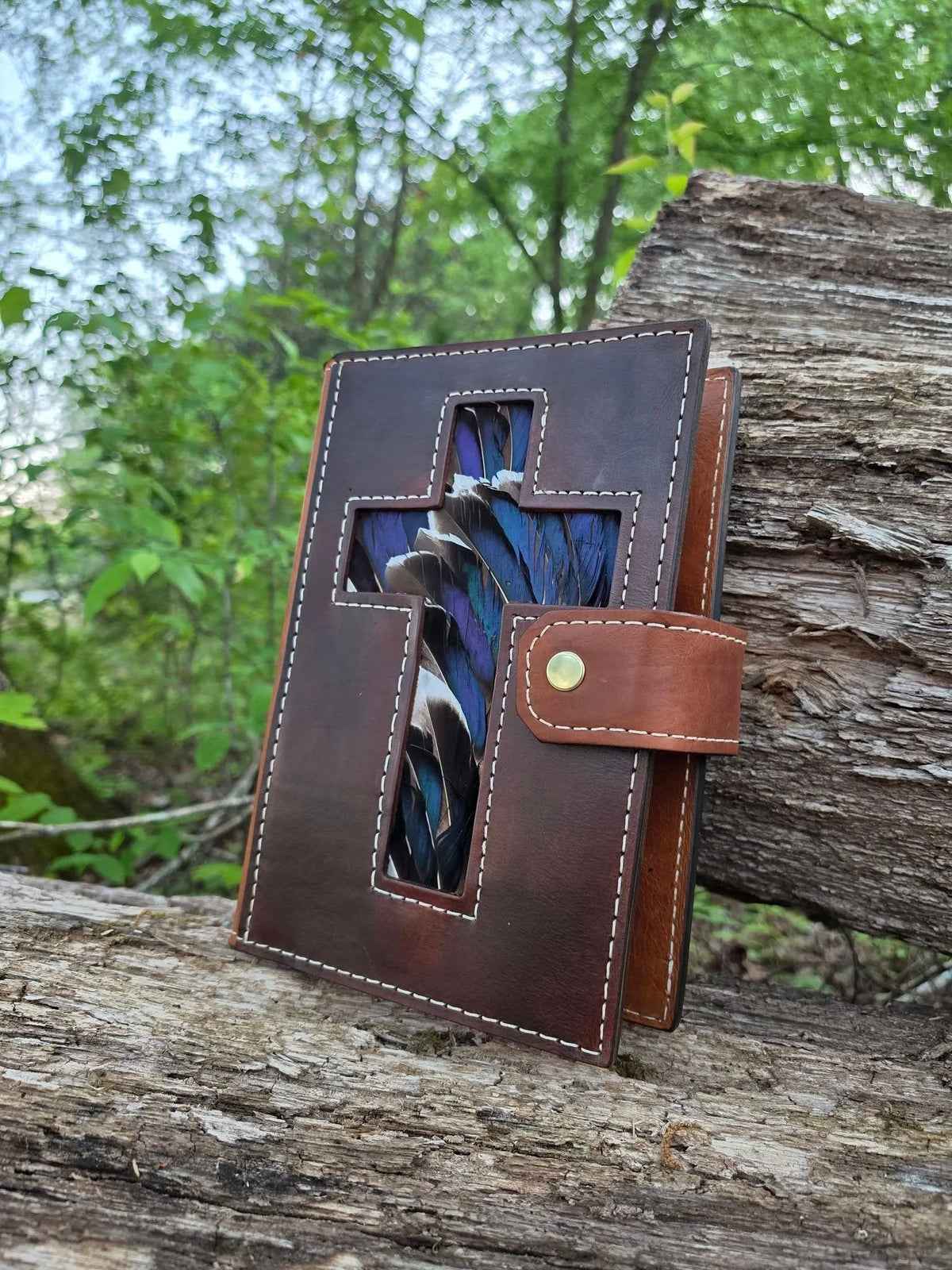 🔥Last Day 49% OFF - ✝️📚Handcrafted Leather Bible & Book Covers