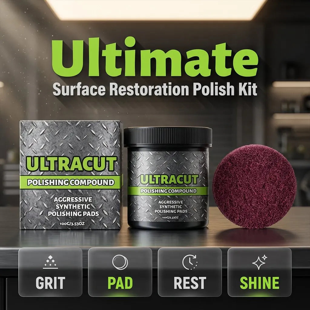 🔥 HOT SALE 🔥All-in-One Surface Restoration Polish with Pad