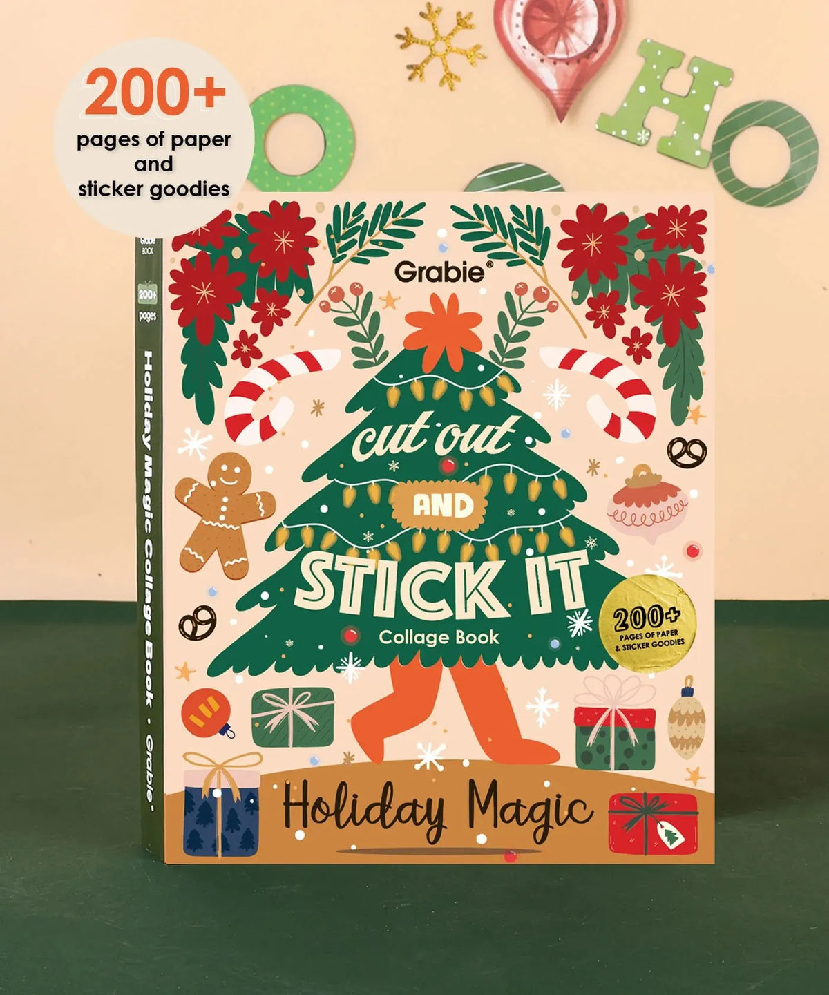 🔥Last Day 50% OFF-✨200+ Pages Holiday Magic Collage Activity Book📚