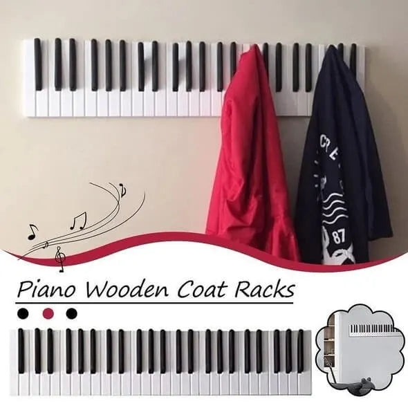 Piano Wooden Coat Racks