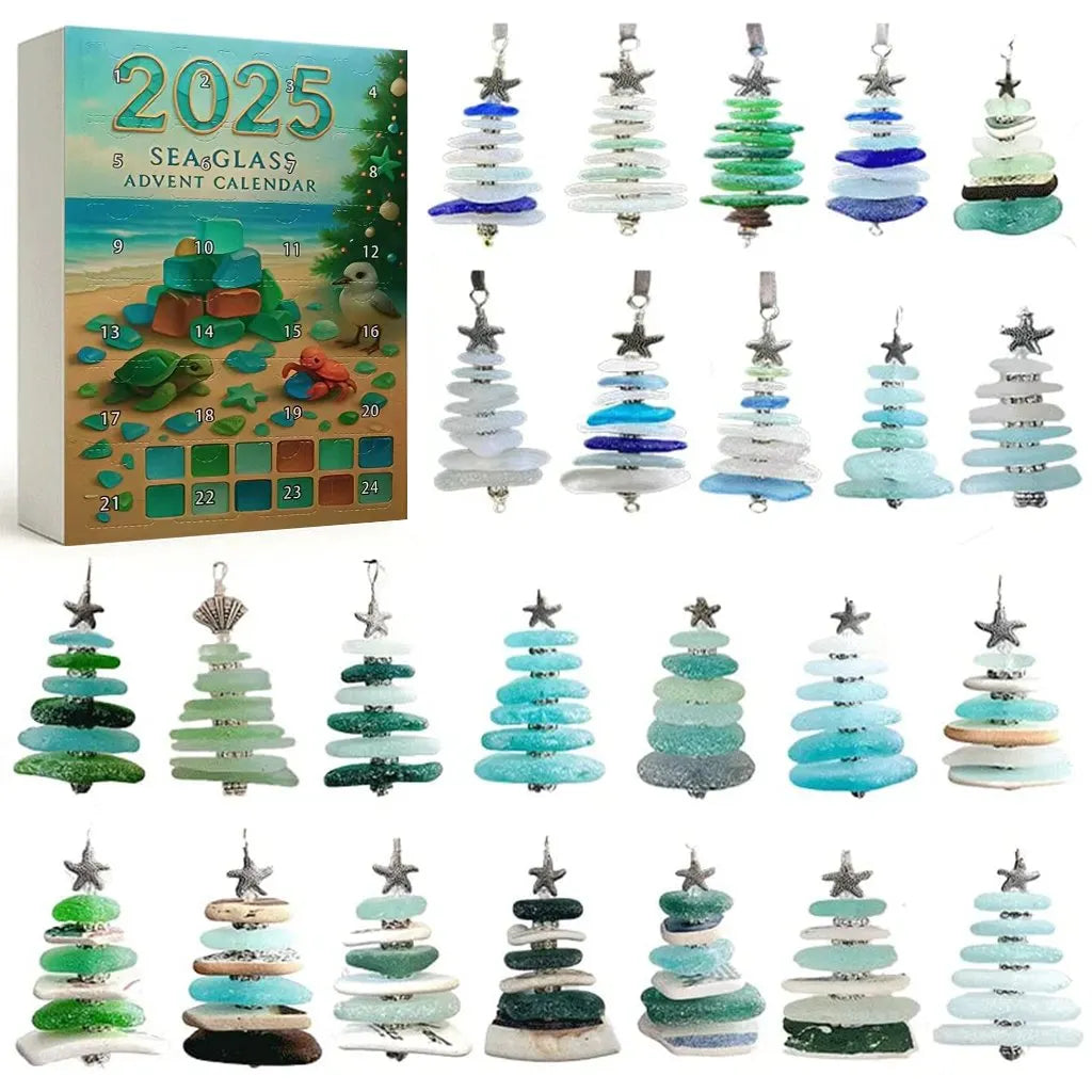 🔥 HOT SALE 🔥🌊✨Acrylic flat effect Christmas Tree Advent Calendar 🎄❄️