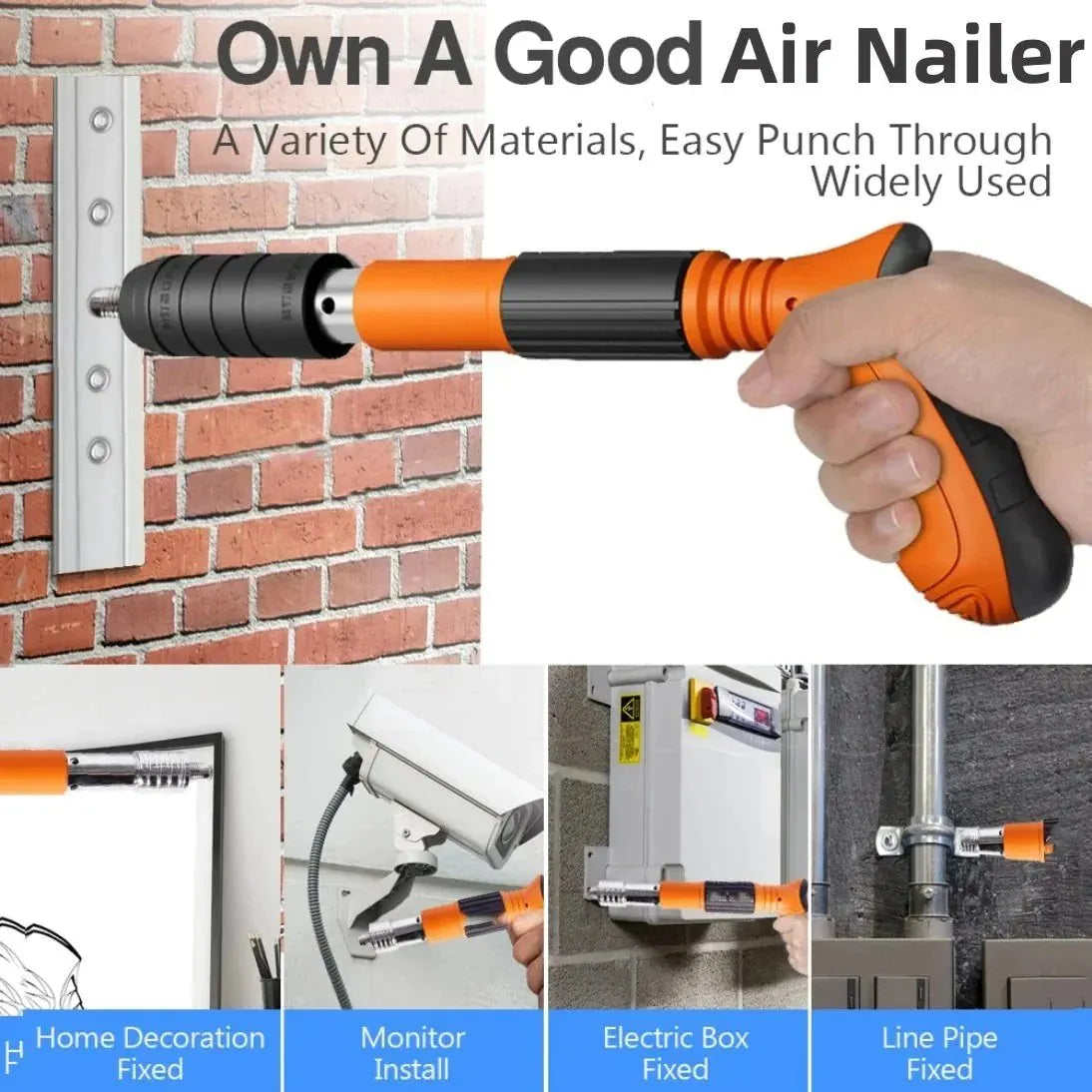 🎉 Woodworking and Decoration Integrated Air Nailer