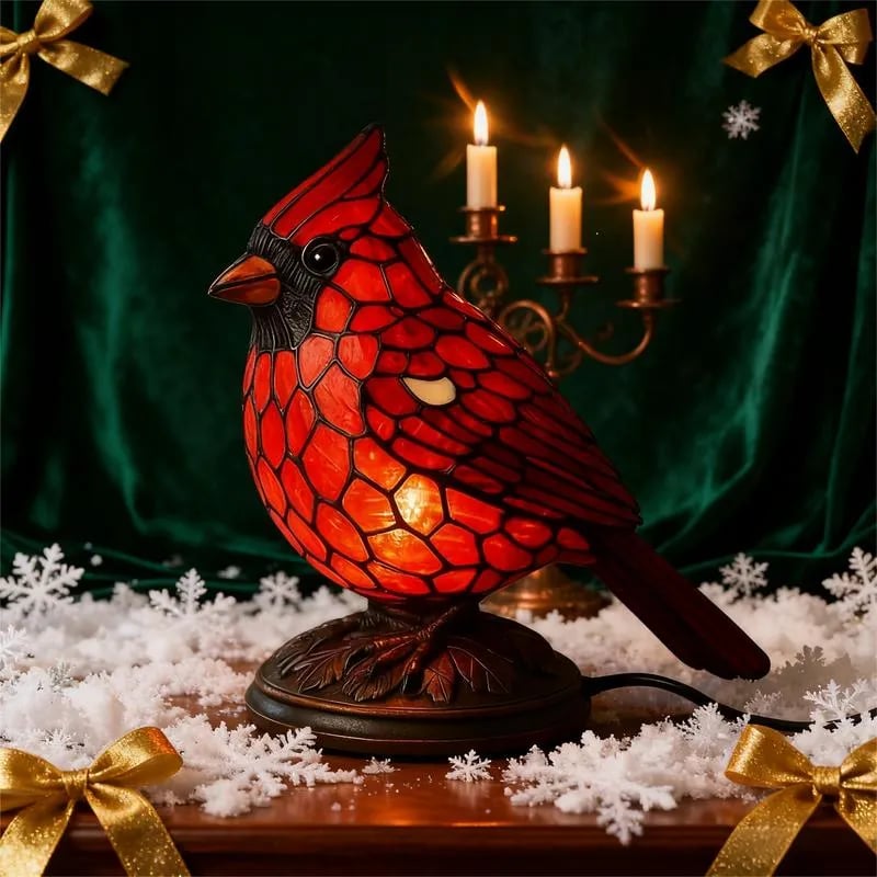 🔥 HOT SALE 🔥Christmas Cardinal Bird Decorative Light