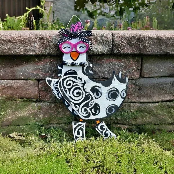 🐔Funny Chicken Wooden Door Hanger