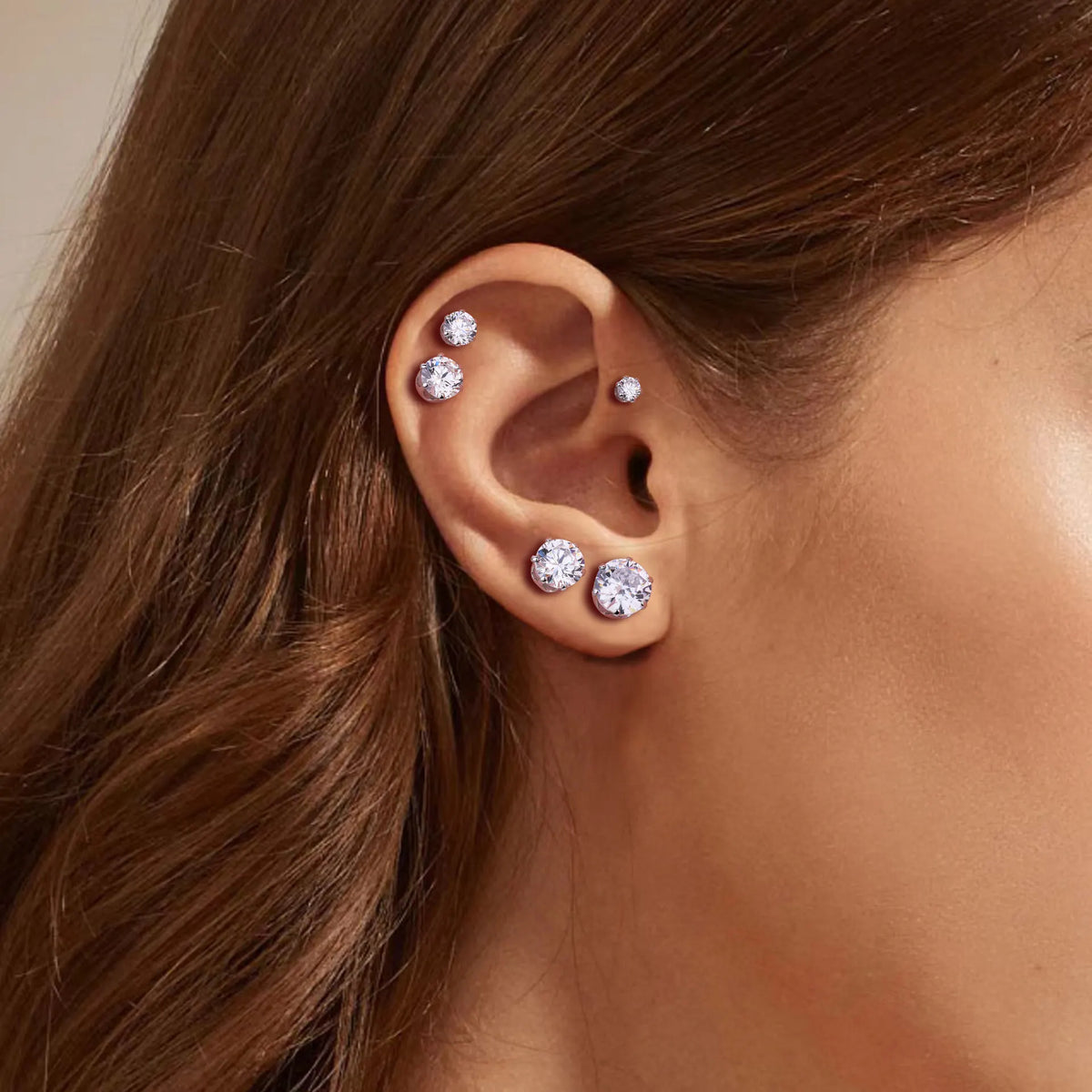 Classic Moissanite Earrings