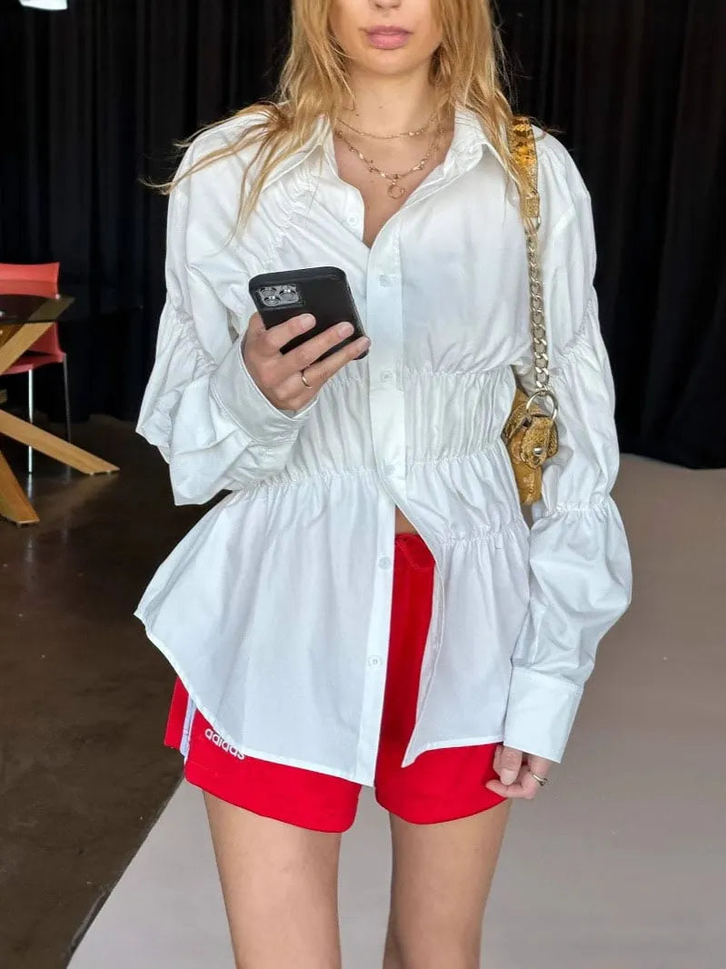 Scrunched Shirt - BUY 2 FREE SHIPPING