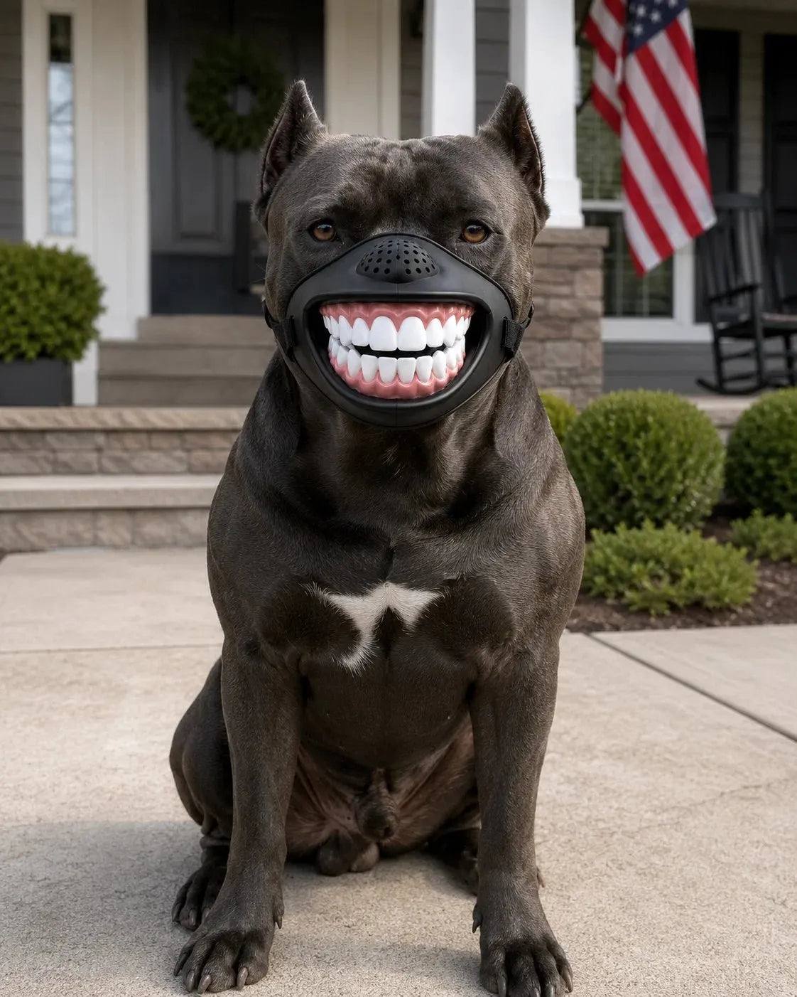 Halloween K9 Smile Muzzle