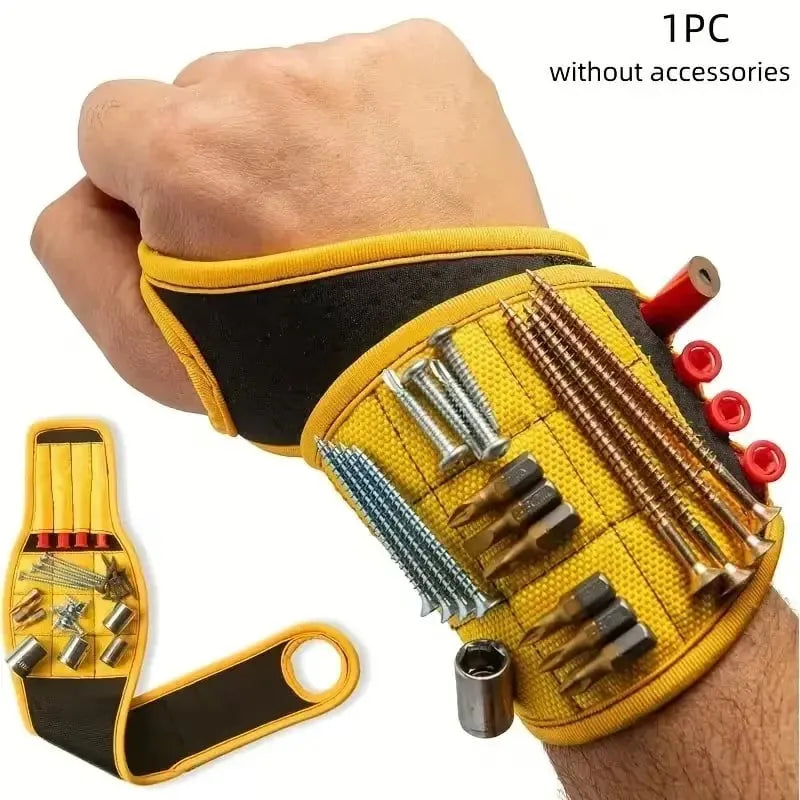 🎉Adjustable Men's Magnetic Wristband Tool Belt