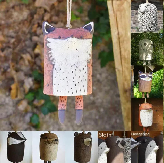 Beautiful Rustic Animal Wind Chime