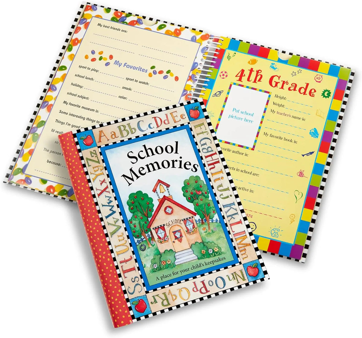 🔥Last Day: 50% OFF!🔥Deluxe School Memories Keepsake Photo Album Scrapbook
