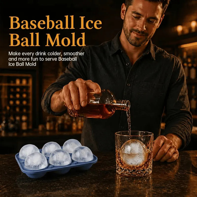 🎉 Baseball Ice Ball Mold