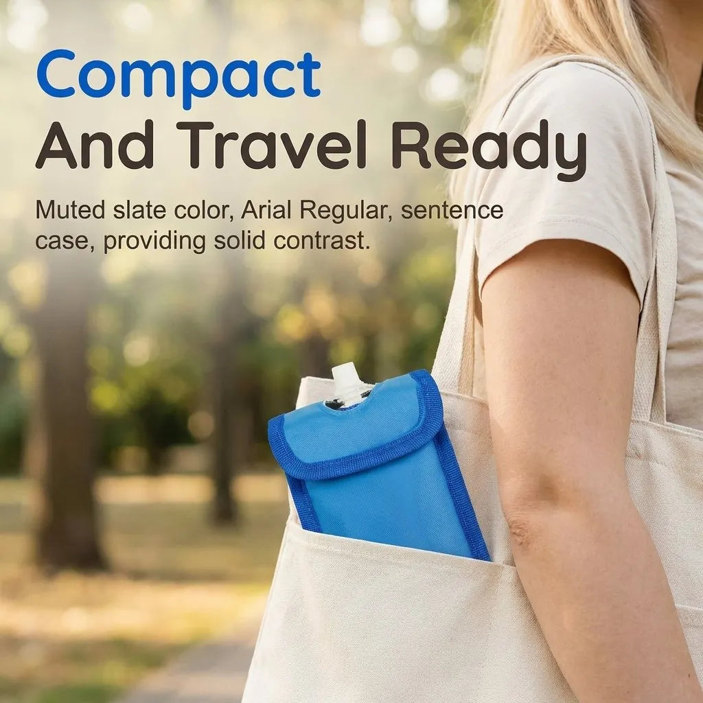 Nylon Food Pouch Insulator – Soft, insulated sleeve designed for standard 4 oz. food pouches; portable and perfectly sized.