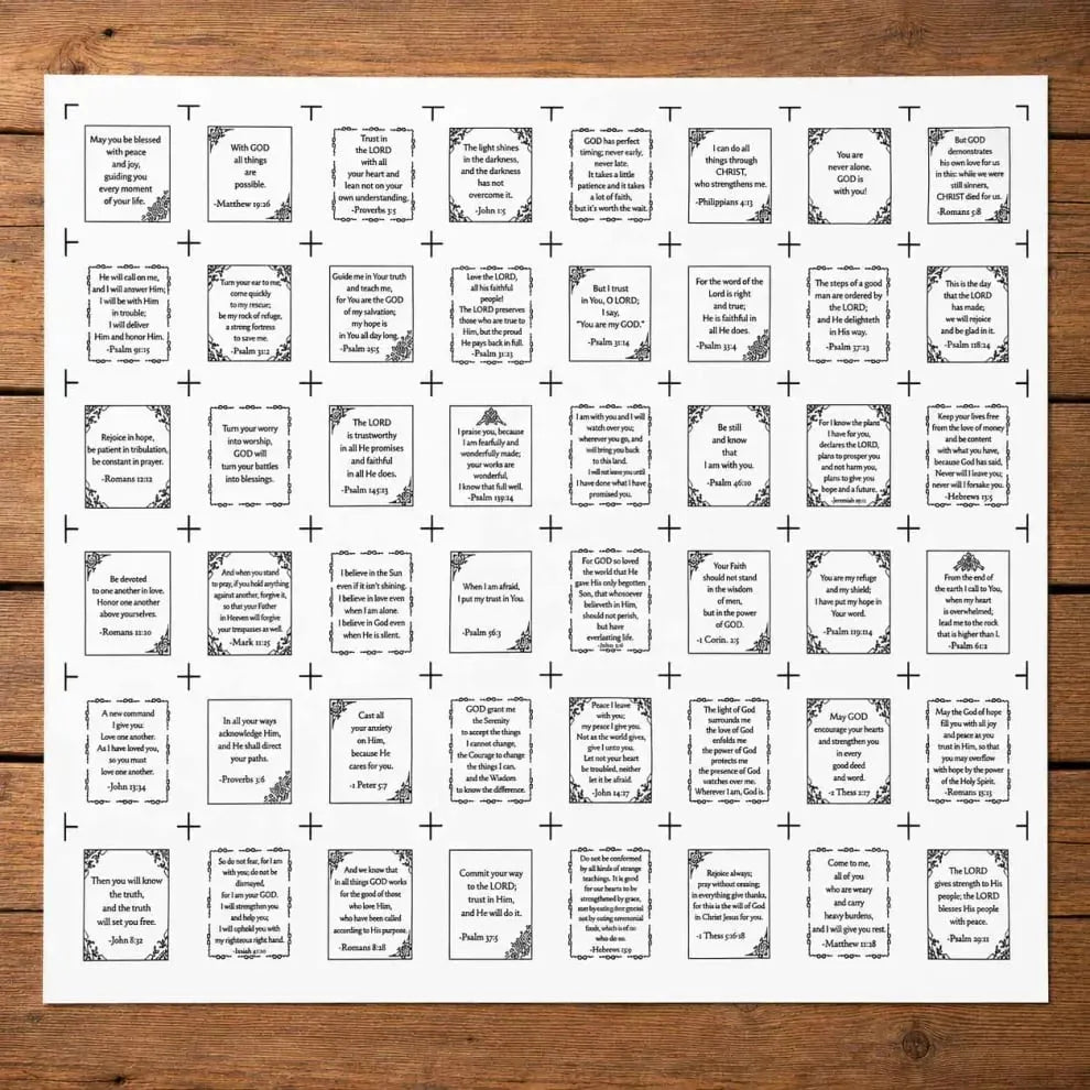 🎁Last Day 49% OFF -✝️Pocket Prayers Fabric Panel