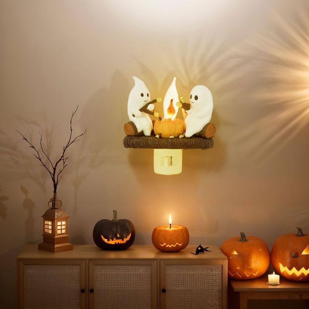 🔥🔥 Hot Selling Now & Ghost Campfire Flickering Nightlight✨🔥👻