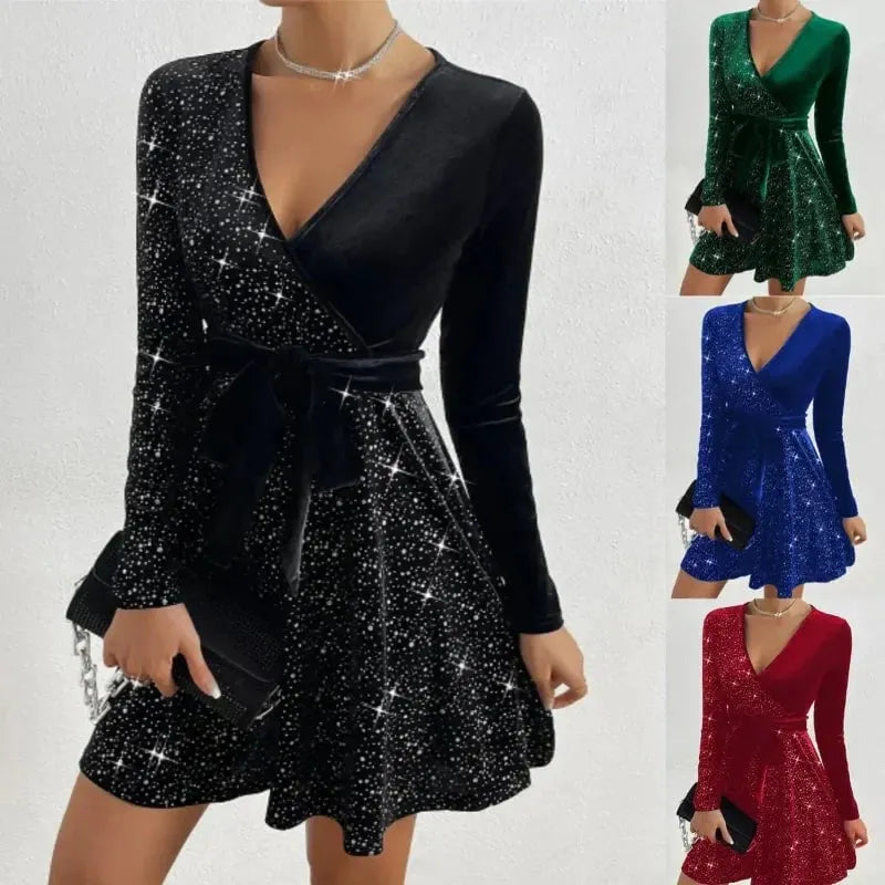 🎅Xmas Sales - 49% OFF🎄V-neck hip-waisted skirt