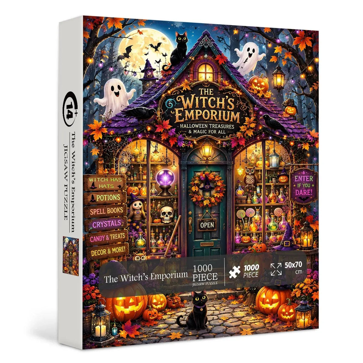 🔥HOT SALE🔥💥🏆The Witch’s Emporium Jigsaw Puzzle 1000 Pieces