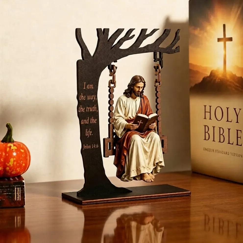 🎉49% OFF - ✝️📚Christian Jesus Swing Ornament