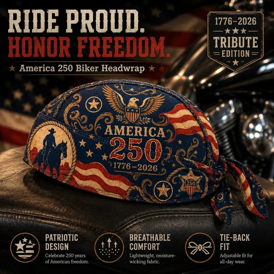 š„LAST DAY 50% OFF - š¦
America 250 Cycling Pirate Hat / Biker Headwrapš§¢