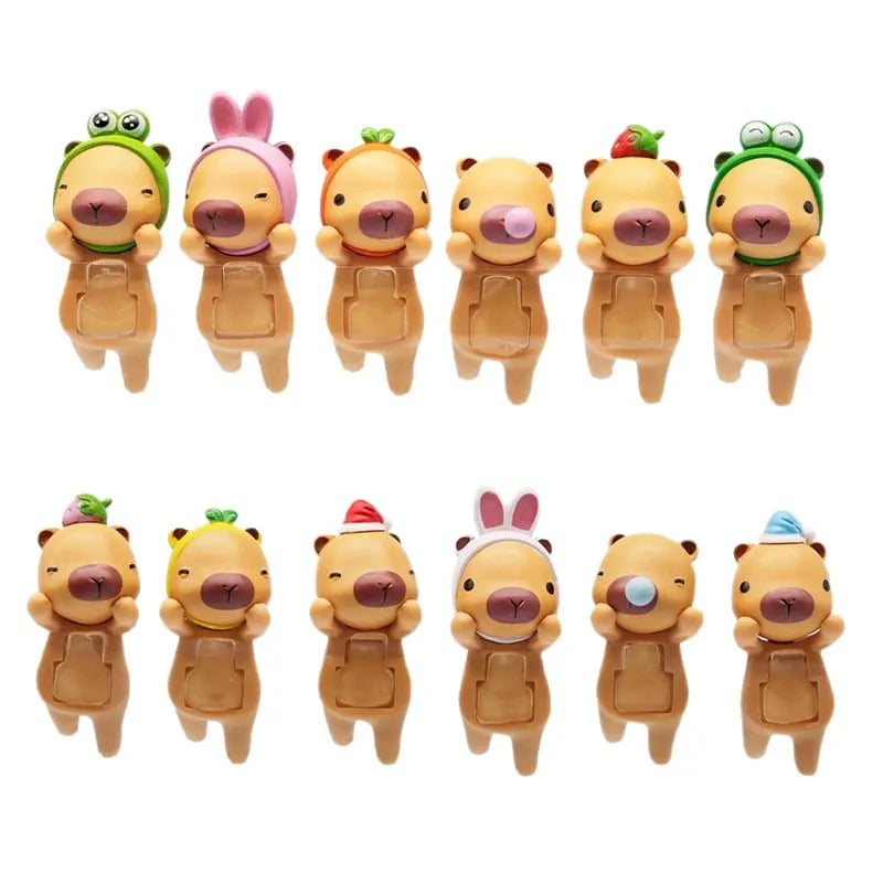 🔥LAST DAY SALE 50% OFF - ✨Capybara figure blind box set