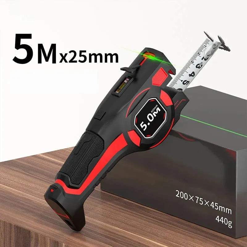 🎉📢49% OFF !! ⏰2-in-1 Tape Measure with Laser Guide