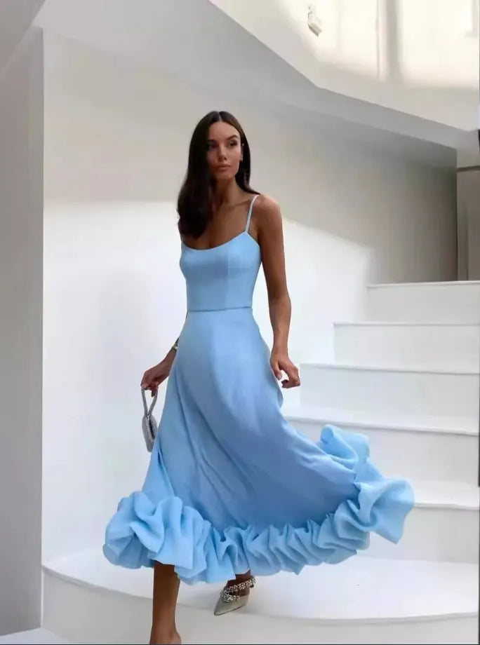 FLOUNCE DRESS