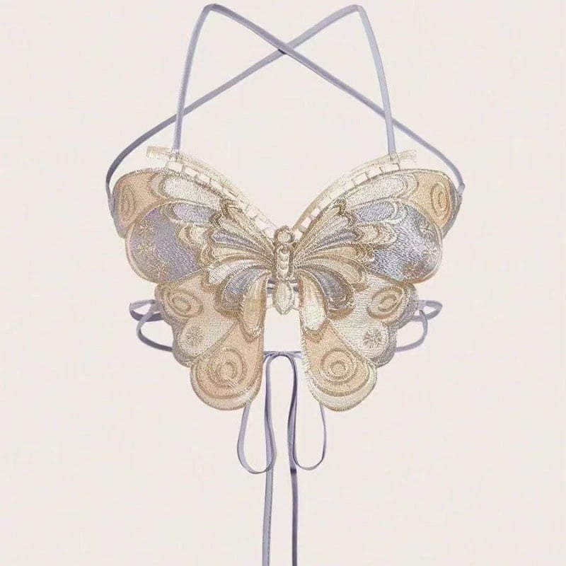 Butterfly Halter Top