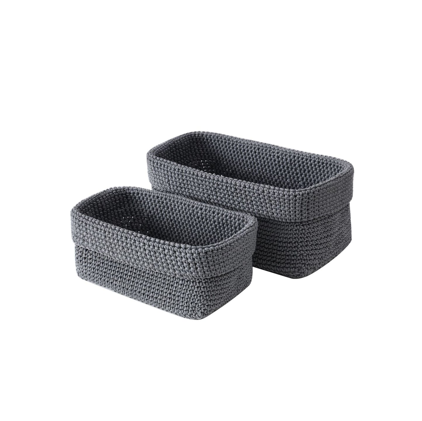 Handwoven Square Storage Baskets