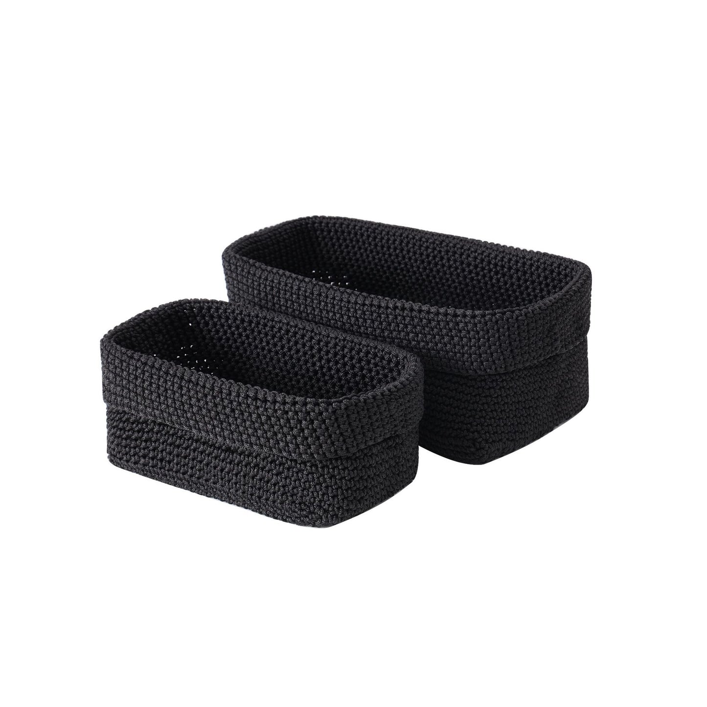 Handwoven Square Storage Baskets