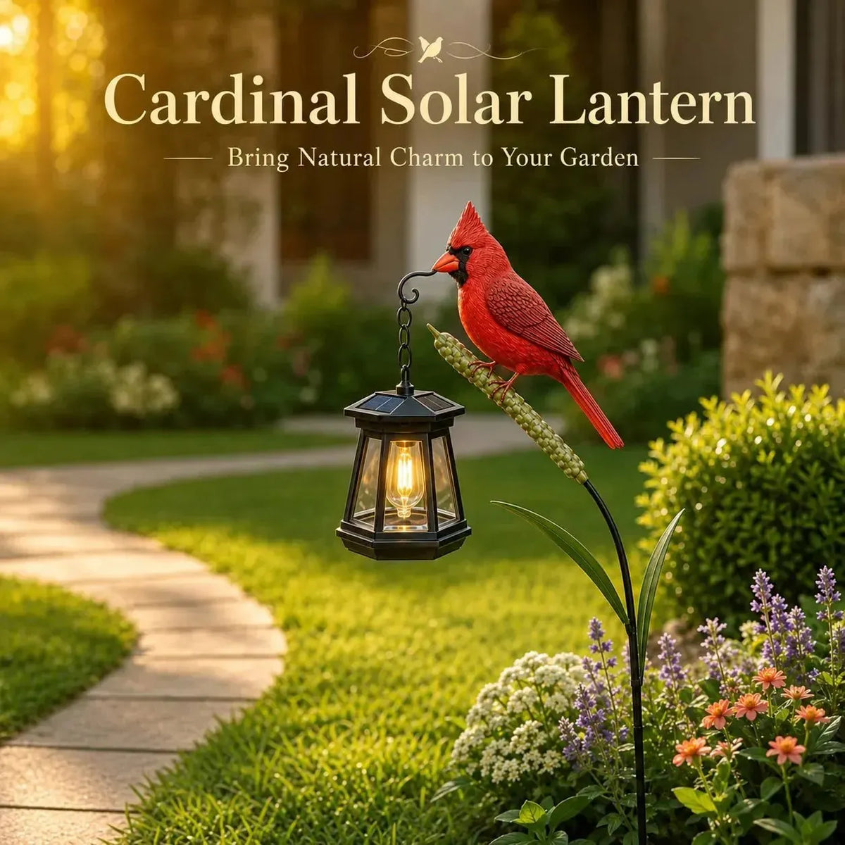 🎉🐦 Cardinal Solar Light—A Beautiful Garden Light That Feels Full of Life