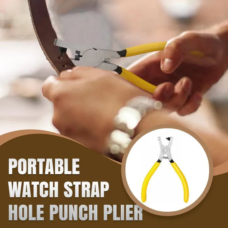 🎉 🔧 Portable Watch Strap Hole Punch Plier