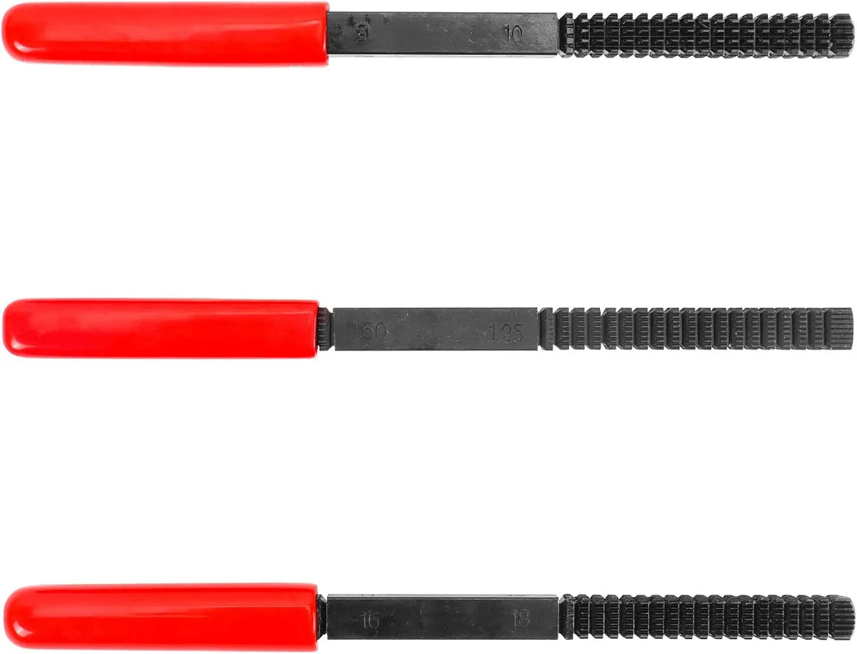 🔥 HOT SALE 🔥🔩 3Pcs SAE & Metric Thread Repair File Set