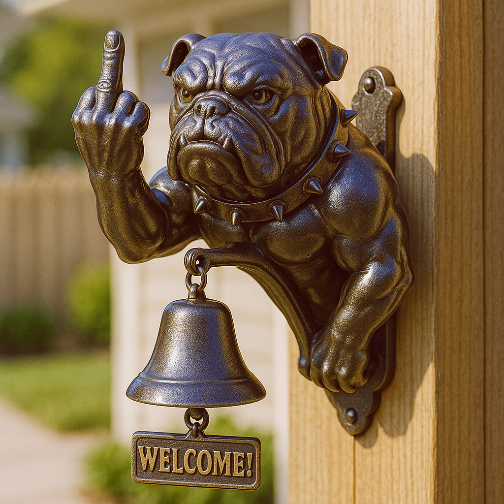 Funny Bulldog Doorbell