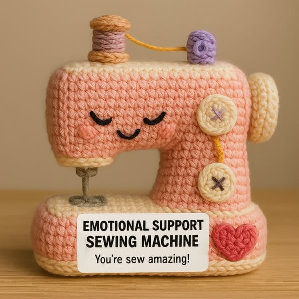 🔥LAST DAY 49% OFF - 🧵Emotional Support Sewing Machine