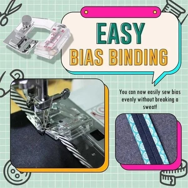 💥Specials this week - Adjustable Bias Tape Binding Foot
