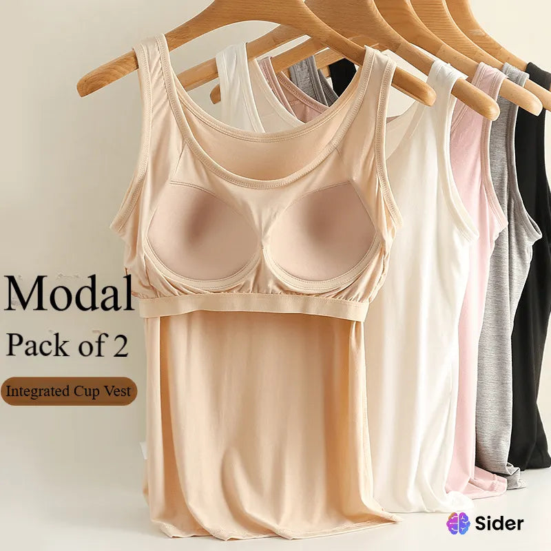 2 in 1 Tank Top + Bra