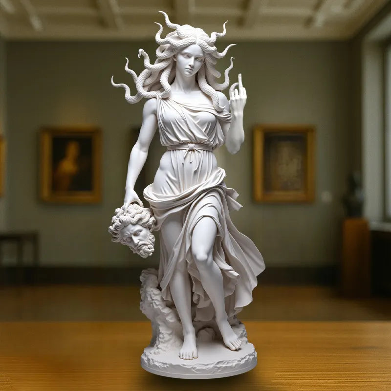 🎨✨🎄 Medusa with Attitude - The original “Talk to the Hand” icon!