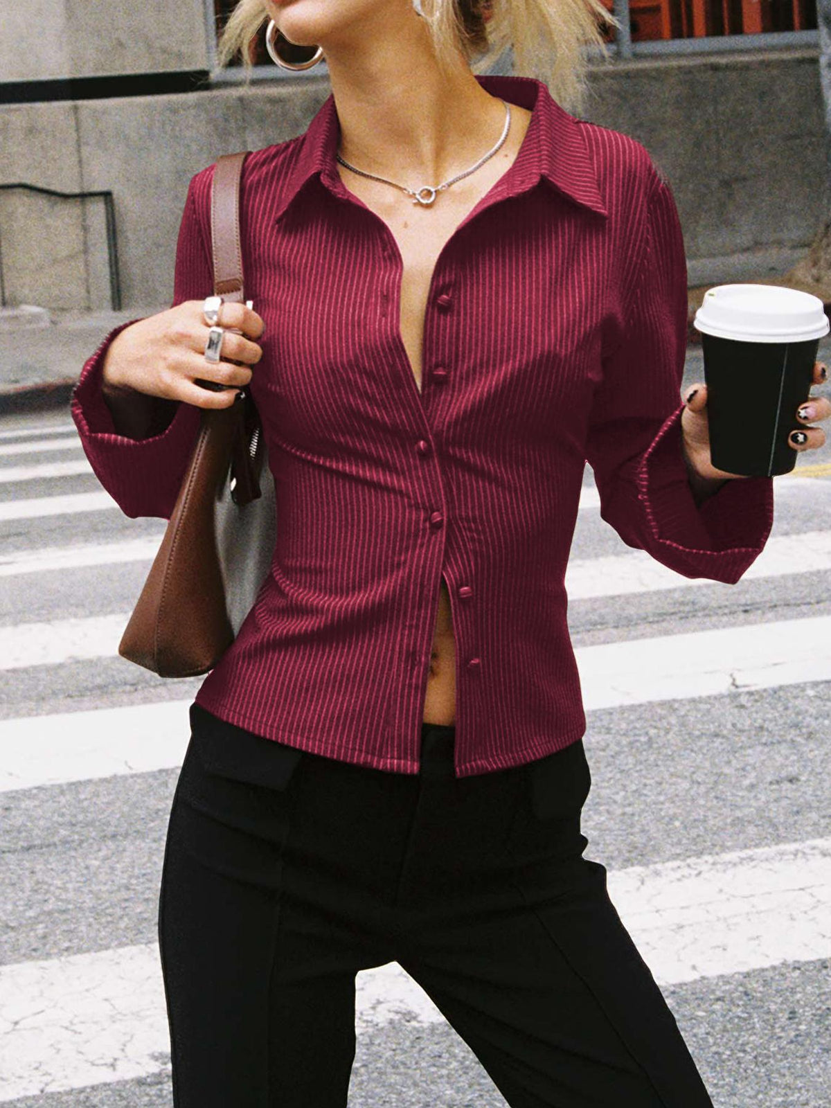 OFFICE SIREN-BLOUSE