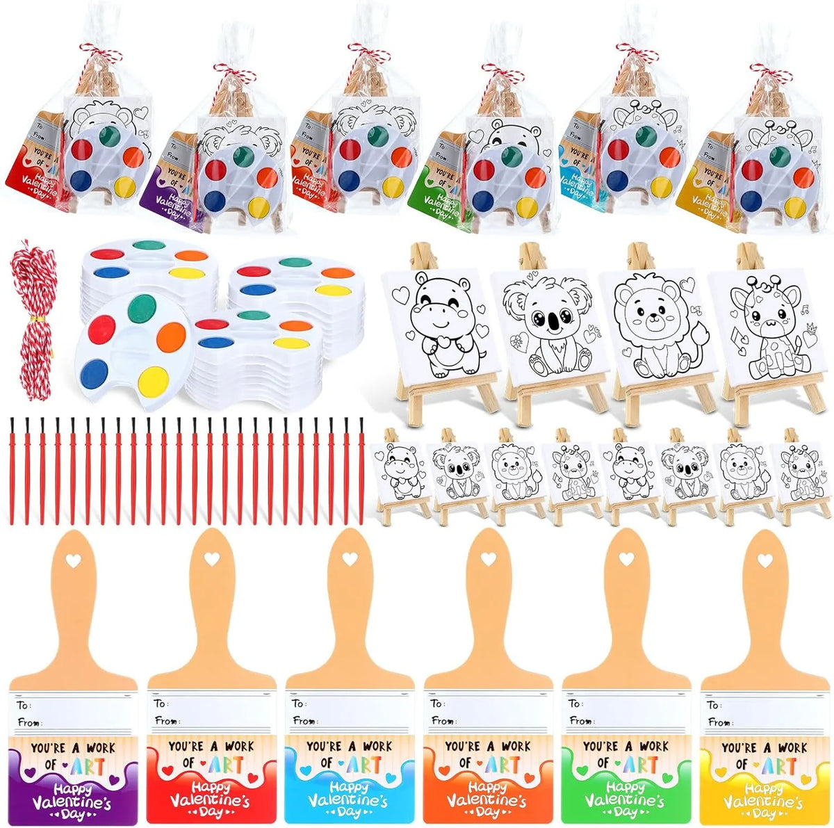 💖Valentines Day Gifts🎁Mini Watercolor Paint Sets🎨