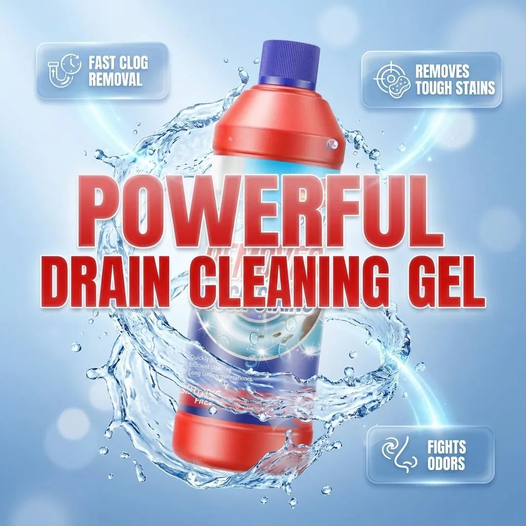 🔥HOT SALE🔥🏠Heavy-Duty Drain Clog Remover & Cleaner Gel