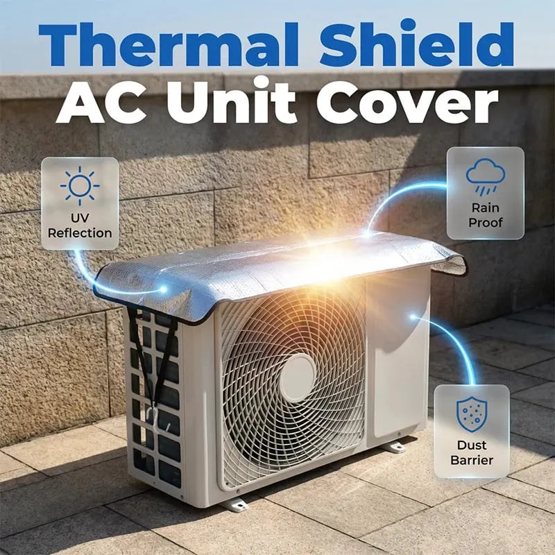 🎉☀️ Reflective AC Outdoor Unit Cover – Protect Your Air Conditioner From Heat & Sun Damage