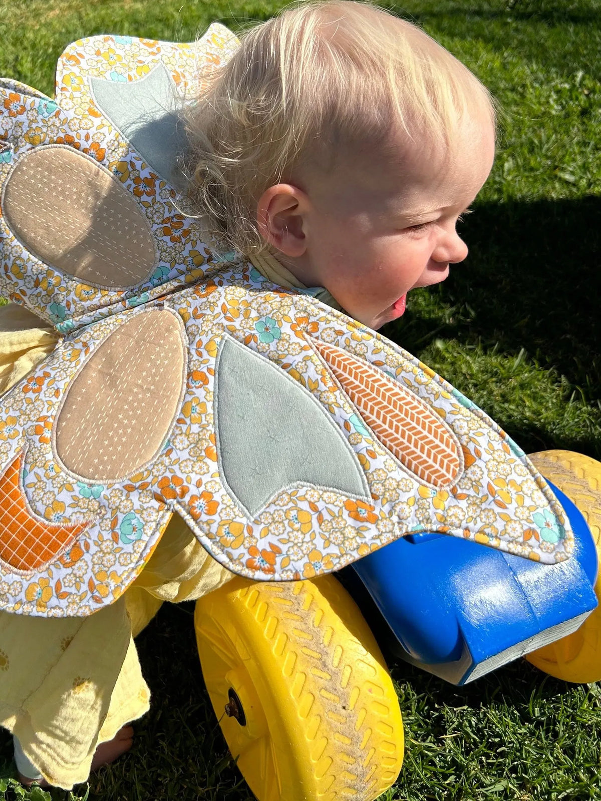 🔥Last Day 49% OFF - 🦋 Handcrafted Quilted Butterfly Fairy Wings for Kids✨